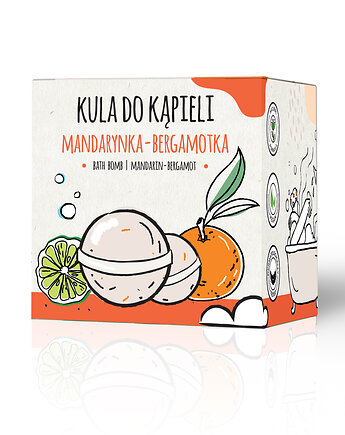 Kula do kąpieli Mandarynka - Bergamotka, SłomianaPracownia