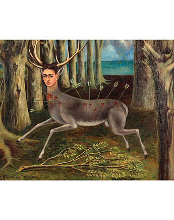 Kartka Premium - Frida Kahlo "Wounded Deer", Galeria LueLue