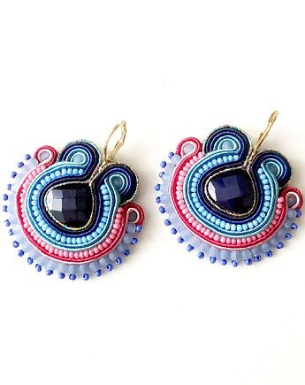 Sutaszowe kolczyki ALMERIA