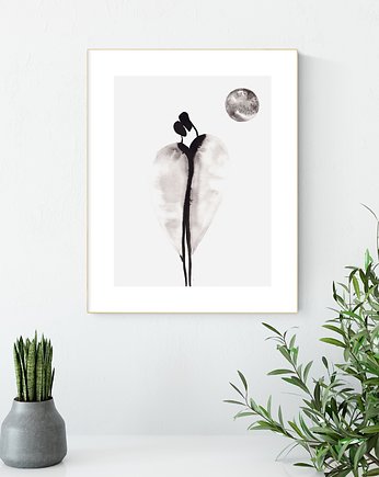 Obraz 30X40 cm malowany ręcznie, MiniMalArt