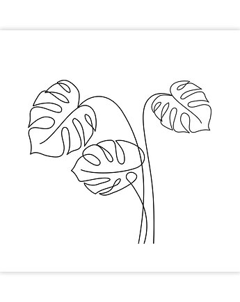 One Line Art V Plakat, KNOR
