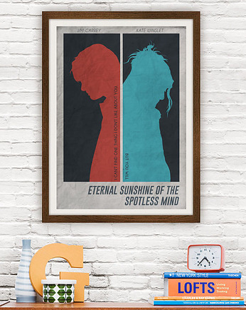 Zakochany bez pamięci - plakat 50x70 cm, minimalmill
