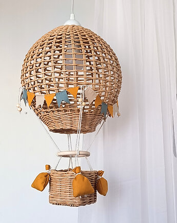 Abażur Balon z koszem, DekOlli