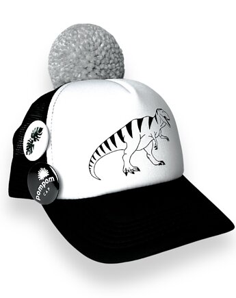 Czapka z daszkiem Pom Pom Cap T-rex, Pom Pom Cap