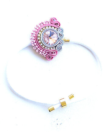 Elegancka sutaszowa bransoletka EZE, Sylwia Żak