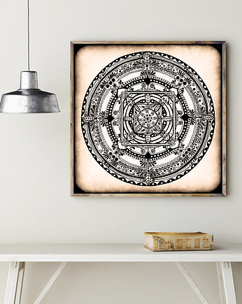 Mandala 50x50, Malgorzata Domanska
