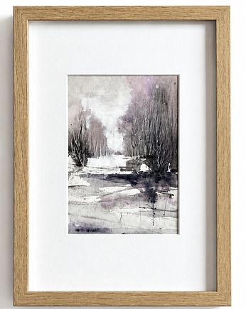 Akwarela / oryginał "Pejzaż", Margo Hupert