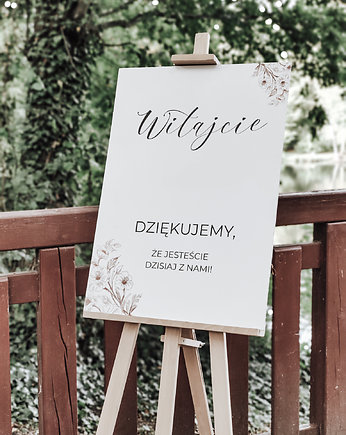 Klasyczna tablica powitalna, Winietka dekoruje