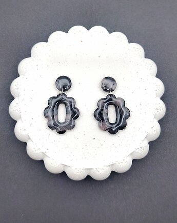 Kolczyki BLOB szylkretowe, WILDBI design