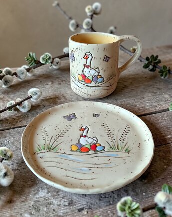 Komplet wielkanocnych naczyń, CZARY GARY CERAMIKA