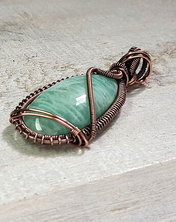 Amazonit - kamień młodości m231, JanArt