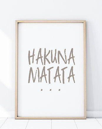 PLAKAT HAKUNA MATATA  P365, Yoko Design