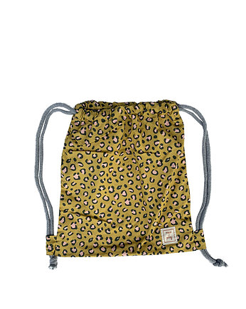 Leopard - worek/plecak dla przedszkolaka yellow, Muzpony