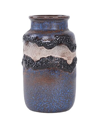Wazon ceramiczny, niemiecki design, lata 60, produkcja: West Germany, Przetwory design