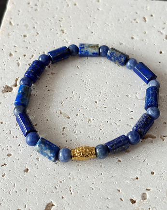 Bransoletka Męska Lapis Lazuli i Sodalit, Chmolowska Jewellery