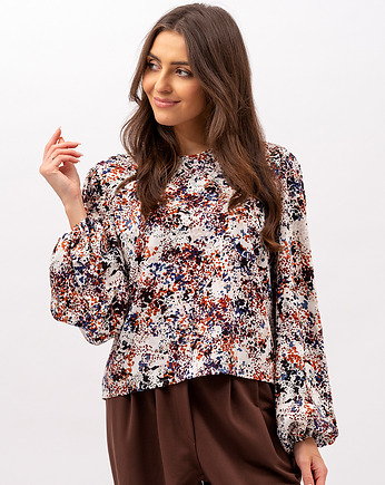 Bluzka ,,SILA " paint  splash, 3 for U