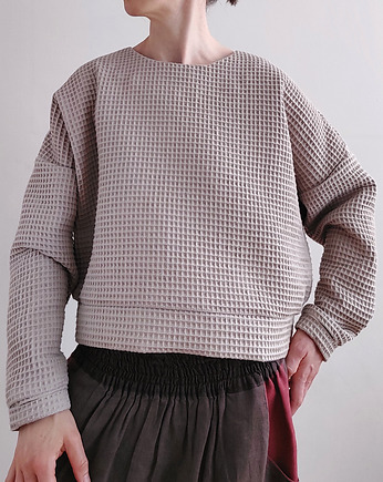 Bluza  "WAFFEL" 100% bawełna, madebyjokpa