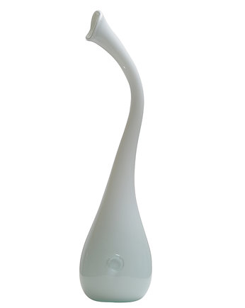 Szklany wazon SWAN small biały, GIE EL