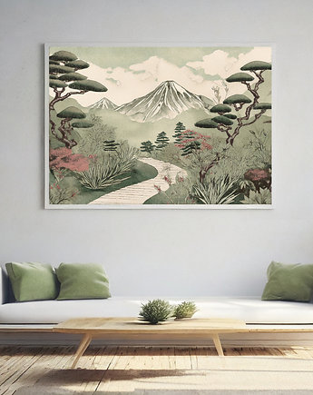 Plakat japonia, ArchiBotanica