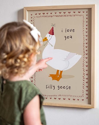 Plakat Gąska Zosia - Plakaty Na Ścianę Dla Dzieci, Dekoracjan
