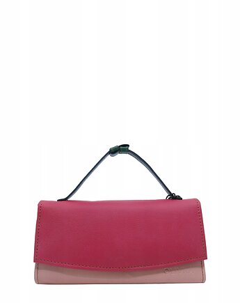 Portfel damski skórzany ze skrawków rączka dużo przegródek eko OLIVKA, Olivka Warsaw