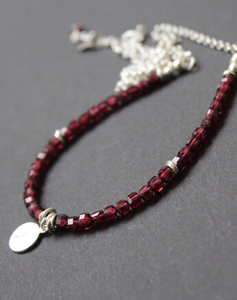 Naszyjnik Burgundowy, fado