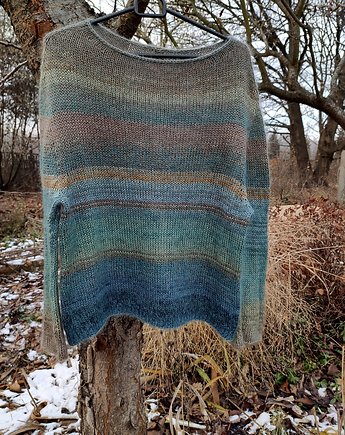 Miejski 4/ sweter, agat handmade