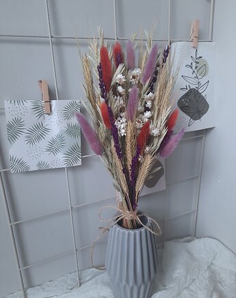 Mini bukiet z   kwiatów suszonych, Mudryk Viktoria Dried Flowers