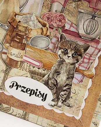 Przepiśnik A5 retro, marysJa