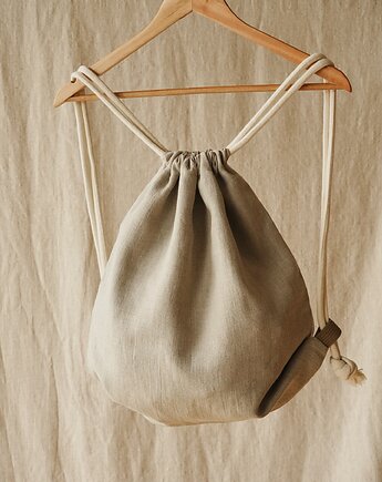 Plecak worek STONE upcycling, Patchoula