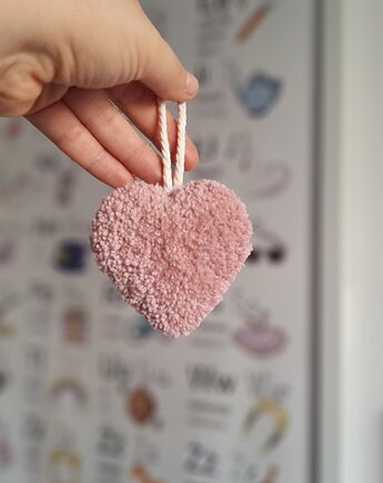 Pudrowe Serce do Pokoju Dziecka, Nataly Atelier