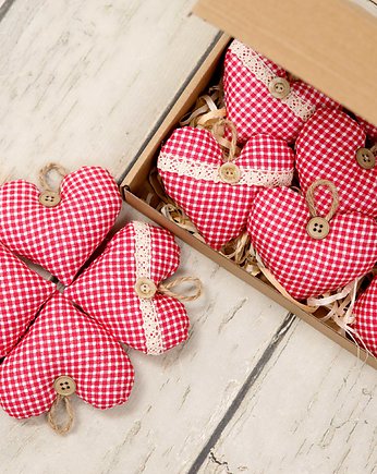 SERCA Zestaw 9 szt Zawieszka Ozdoba świąteczna, pracownia handmade