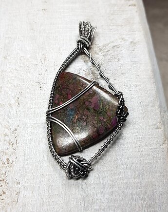 Zoisyt z rubinem s197, JanArt