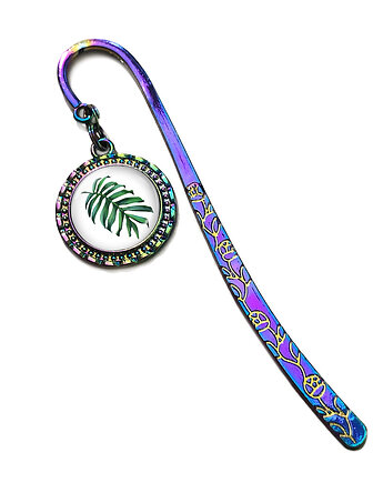 Kolekcja Starlight - zakładka - liść, monstera, yenoo