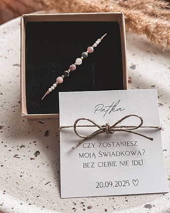 Bransoletka prezent świadkowa, Czy zostaniesz moją Świadkową?, Tiny Stone
