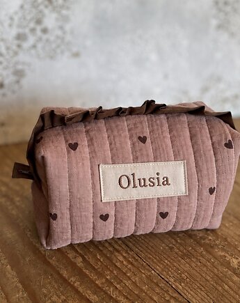 Personalizowana kosmetyczka do torebki i na toaletkę, Gucia Design