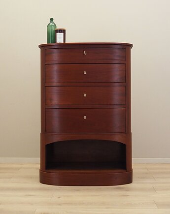Komoda mahoniowa, duński design, lata 60, produkcja: Dania, Przetwory design