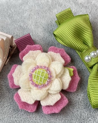 Spinki spineczki do włosów dla dziewczynek, Casual Natural Clothes