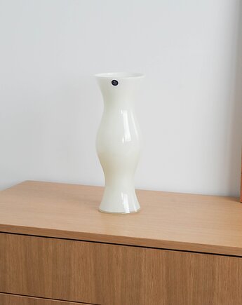 Wazon szklany, duński design, lata 70,  Royal Copenhagen, Michael Bang, Przetwory design