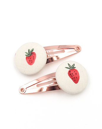 Spinki do włosów Bobbles  truskawki Strawberry, Momilio