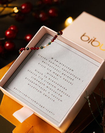 Bransoletka kamienie naturalne, Bibu bijoux