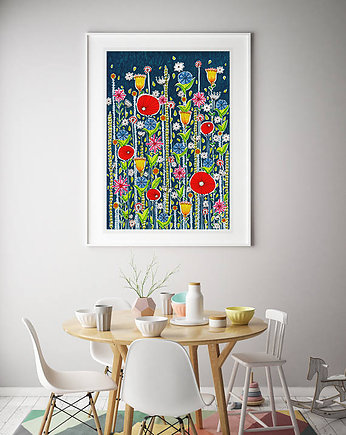 Polna łąka 50x70, Malgorzata Domanska