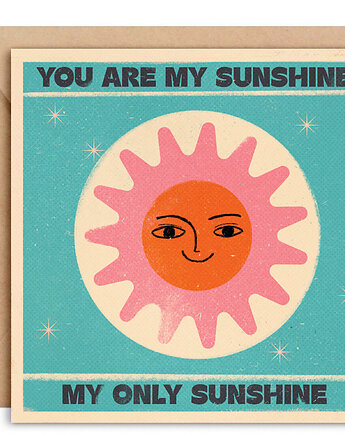 Kartka My sunshine + koperta, MUKI design