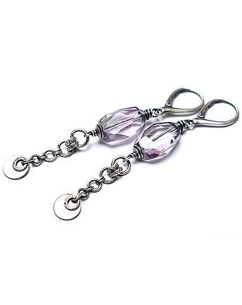 Kolczyki srebrne Ametrine vol. 2 , Katia i krokodyl