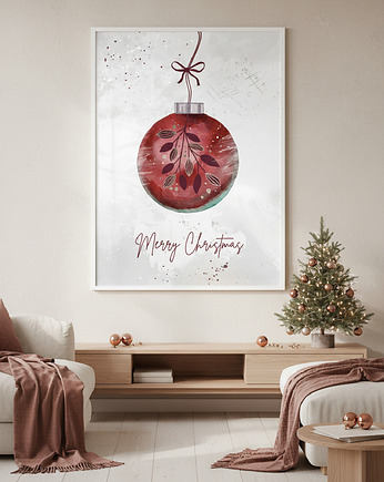 Plakat Christmas bauble, Well Done Shop