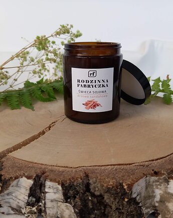Świeca sojowa drzewo sandałowe, Rodzinna fabryczka