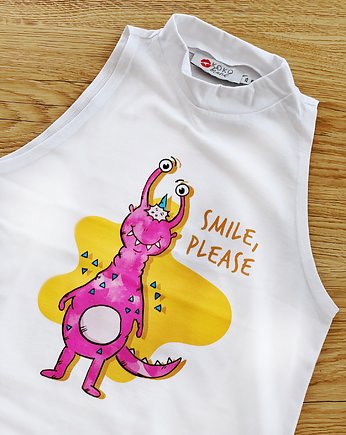 Koszulka High Neck "SMILE", KOwear_brand