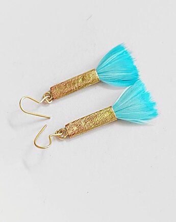 PIÓRKO kolczyki, Katarzyna Kaminska ART