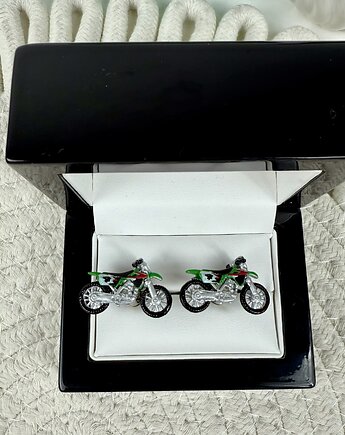 SPINKI DO MANKIETÓW motor motory ścigacz cross, AKADEMIA STYLU