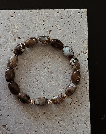 Bransoletka męska Jaspis, Chmolowska Jewellery